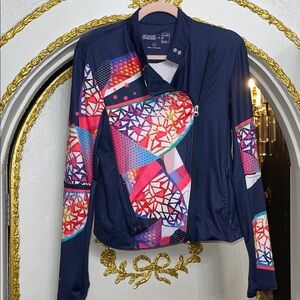 Lucky in Love X Bethanie Mattek-Sands NWOT Zip Jacket Size S